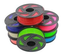 JISADER PLA Filament for Desktop Printer and Home Printing, Premium 1.75mm Printer Filament Spool, Prototyping Material for Hobbyists and Students, Black