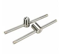 JISADER Pool Cue Press Snooker Tip Compressor Reinforced Handle Presser Uniform Compression Accessory Easy Suitable for Game Rooms Training, Universal 14MM