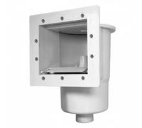 JISADER Pool Skimmer Automatic Waste Collector Surface Cleaner Wall Mount Large Basket Suitable for Club Pools Leisure Swimming Facilities, A9001bx
