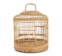 JISADER Portable Bird Cage, Small Carrier, Hanging Canary Budgie Parakeet Cage, Construction