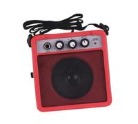 JISADER Portable Electric Guitar Speaker for Daily Use and Events, red