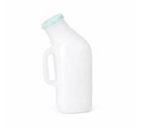 JISADER Portable Male Female Urinal Bottle, Large Capacity Travel Urinal, Bedridden Patient Mobility Aid, Home Healthcare Urinal, Modern Minimalist Urinal , White