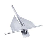 JISADER Portable Marine Anchor for Yachts, Galvanized Hardware for Fishing And Sail Boats, 8.5LB