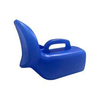 JISADER Portable Urinal for Travel, Pee Bottle for Elderly Women, Incontinence Aid for Mobility Issues, 1200ml Female Urinal Wide Mouth , Blue