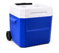 JISADER Portable with Wheels, Chest, 18L Hard, Hdpe Beach, Blue, 18L