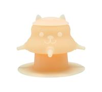 JISADER Puppy Milk Feeder Pet Milk Feeding Bowl Newborn Puppy Feeder for Whelping Cats Dogs, Orange