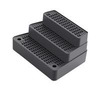 JISADER Ramp for Automatic Cat Litter Box, Cat Litter Box Steps - for Small Older Cats, Dark Gray