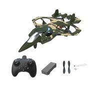JISADER RC Aircraft Remote Control Airplane Portable Ready to Fly Foam Hobby RC Glider Plane for Boys Girls Party Adults, green