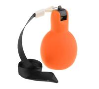 JISADER Referees Whistle Handheld Sports Whistle Portable Loud Sound PVC Material with Lanyard for Coaches Teachers Suitable for Football Basketball Training, orange