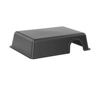 JISADER Reptile Hideout Box, Gecko Hide Cave Accessory for Small, Spiders, Frogs, Turtles, Lizards And Tortoises, L