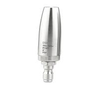 JISADER Rotating Turbo Nozzle for High Pressure Cleaner, Stainless Steel, 1/4 Inch, Quick Connection, 050 Orifice