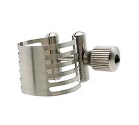 JISADER Saxophone Ligature Fastener,Replacements Easy Installation Sax Ligature Stainless Steel Practical Saxophone Accessories, soprano sax