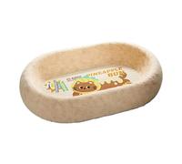 JISADER Scratching Board Lounge Cat Sofa Bed Scratching Bowl Bed Flannel Non-Slip for Cats Small Animals Resting Playing at Home