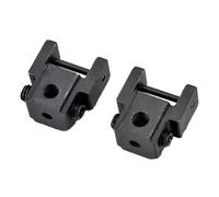 JISADER Scroll Saw Conversion Kit Precision Steel Scroll Saw Holders, Pinless Blade Clamps, 2 Pieces Set