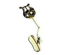 JISADER Sheet Music Clip Clamp on Holder Metal Portable for Beginners Marching Band