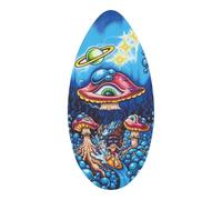 JISADER Skimboard Small Surfboard Wooden Skim Board 41 inch for All Skimming Men Women Teens, D