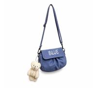 JISADER Small Crossbody Bag for Women - Nylon Shoulder Bag with Soft Handle, Japanese and Korean Style