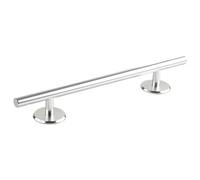 JISADER Solid Metal Fingerboard Rail Professional Mini Fingerskate Rail 9.84inch Fingerboard Training Rail for Fingerboarding, Fingerboard Ramps and Park, Obstacles, Silver