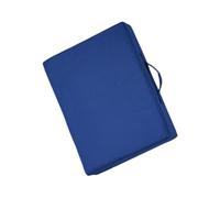 JISADER Stadium Seat Cushion Outdoor Seat Mat Camping Pad Portable Sponge Cushion Waterproof Polyester Removable Cover Suitable for Fishing Even, Blue