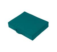 JISADER Stadium Seat Cushion Outdoor Seat Mat Camping Pad Portable Sponge Cushion Waterproof Polyester Removable Cover Suitable for Fishing Even, Dark Green