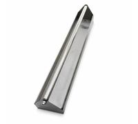JISADER Stainless Steel Feeder Trough, Livestock Farming Use, Prevents Feed Defecation, Anti-Drop, For Chicken, Duck, Goose, For, Pigeon Stainless Steel Feeder, 100 cm L x 11 cm W x 7 cm D