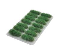 JISADER Statics Grass Tufts Artificial Model Grass Tufts Ornament DIY Supplies Scene Accessories, Summer Green