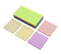 JISADER Sticky Notes and Index Tabs for Study Must-Haves, Colorful Sticky for Learning, Complete Annotation Kit for Students, Page Markers, Fluorescent Red