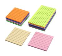 JISADER Sticky Notes and Index Tabs for Study Must-Haves, Colorful Sticky for Learning, Complete Annotation Kit for Students, Page Markers, Fluorescent Green
