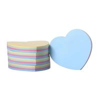 JISADER Sticky Notes for Office and Stationery Organization, Colorful Stationery and School Supplies for Students, Cute Gifts for Women, Heart Shaped
