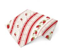 JISADER Strawberry Appliance Dust Cover, Flannel Cover for Refrigerator, Microwave Oven, and , Korean Style Aesthetic , Strawberry Cream Style-1 , 45cm*45cm