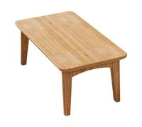 JISADER Tatami Floor Table, Low Tea Table, Chinese Tea Ceremony, Desk Decor for The, Bedside Table, Wood Color