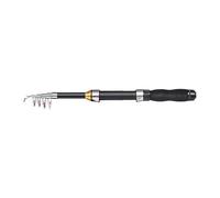 JISADER Telescopic Fishing Rod for Youth, Beginners, Comfortable Handle, Lightweight, for Streams, 32cm to 120cm