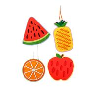 JISADER Threading Board for Kids, Lacing Toy, DIY Activities for Boys And Girls, Cognitive Development Puzzle, Fruit Pattern