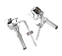 JISADER Tom Drum Support Stand Musical Instrument Accessory Mateware Accessory Percussion Stand Mount Holder for Scene Performance, pair