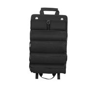 JISADER Tool Roll Bag Organizer Black Gifts Tool Carrier for Dads Carpenter Plumber