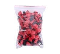 JISADER Tubeless Tyre Repair Kit with Rubber Nails, Service Puncture Repair Tool for Motorcycles, Universal Tyre Repair Screws, Portable Emergency Roadside Kit, Red, 8mm 45pcs