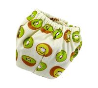JISADER Washable Panties with A Squirrel And Rat Motif. Absorbent And Lightweight Material. Ergonomic Design for Extended Wear. Suitable for Outings, Kiwi, S