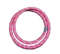 JISADER Weighted Fitness Hoop Men Abdomen Fitness Circle Folding Waist Exercise Hoop Full Body Workout Equipment for Entertainment, Pink
