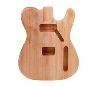 JISADER Wooden Electric Guitar Body, Guitar Barrel, DIY Woodworking Project for Guitars, Spare Parts for Beginners