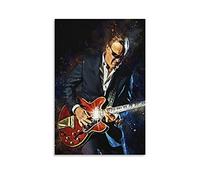 Jishen Joe Bonamassa Poster Decorative Painting Canvas Wall Art Living Room Posters Bedroom Painting 12×18inch(30×45cm)