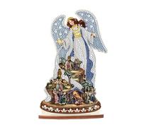 JISHSHAY Angel Diamond Art Desk Ornaments - Acrylic Plate Diamond Painting Kit for Adults - Handmade Craft