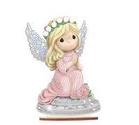 JISHSHAY Diamond Art Desk Decor Angel Diamond Painting Desk Ornaments Fairy Gem Painting Desktop Elf Gem Art Table Ornaments Mosaic Kits for Adults Table Top Decorations Embroidery Kit Tabletop