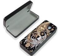 JISHSHAY Diamond Painting Case for Sunglasses, Moon and Diamond Painting for Adults, Cross Stitch Embroidery Kit, Adult Sunglasses Case