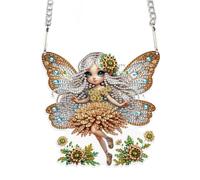 JISHSHAY Diamond Painting Pendant Diamond Art Wind Chimes Diamond Art Special Shaped Crystal Suncatcher Garden Wind Chimes Diamond Art Suncatchers Garden Chimes Diamond Art Decor Spirit