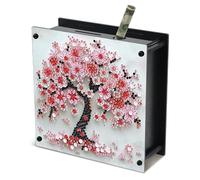 JISHSHAY Diamond Painting Piggy Bank Tree of Life Diamond Art Kits for Adults Coin Bank Tree of Life Gem Art Saving Box Gem Painting Money Saving Box Mosaic Kits for Adults Money Holder 5.86×5.86in
