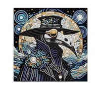 JISHSHAY Diamond Painting Special Shaped Diamond Art Kits Special Drills Gem Art Gem Painting Paint by Numbers Kit for Adults Crafts for Adults Wall Decoration Home Decoration 30×30cm Eagle