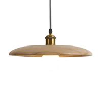 JISHUBO Retro Creative Solid Wood Pendant Lamp,Flush Mount Ceiling Lighting Fixtures,Japanese Personality Chandelier,Study Tearoom Coffee House Decoration Hanging Light