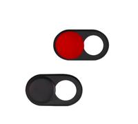 JiSiTeCai 2-Pack Universal Webcam Case, Desktop External Lens Cap, Shutter Cover, Streaming Privacy Sleeve, Compatible with C270/C615/C920/C930E/C922X