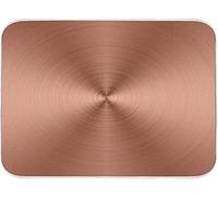 JISMUCI Dish Drying Mat for Kitchen Counter Sinks abstract Copper background Tableware Mats Absorbent Heat Resistant Dishes Drainer Pad 16x18Inch