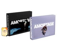 JISOO (BLACKPINK) Album - AMORTAGE PURPLE + BLACK FULL SET Ver (DELUXE EDITION)+Pre Order Benefits+BolsVos Exclusive K-POP Giveaways Package